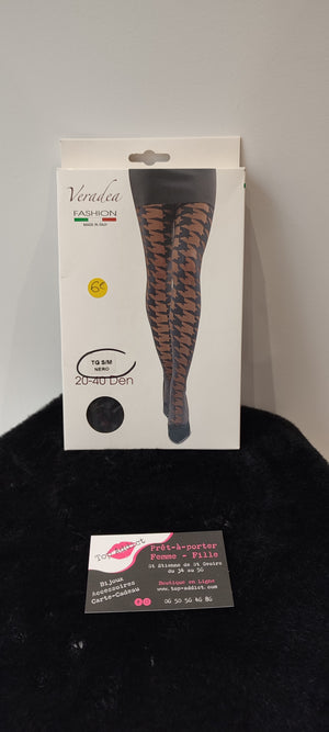 COLLANTS NOIRS & PIEDS DE COQ 20-40D