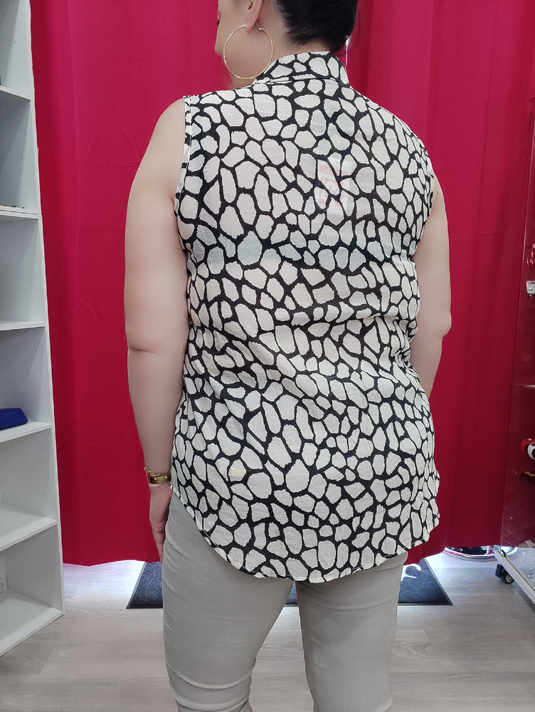 TOP BEIGE & IMPRIMES