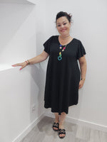 ROBE AMPLE & NOIR