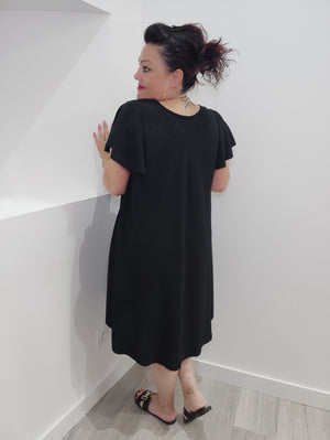 ROBE AMPLE & NOIR