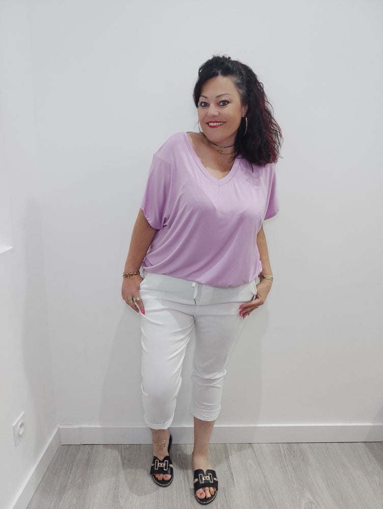 PANTALON MAGIQUE & BLANC