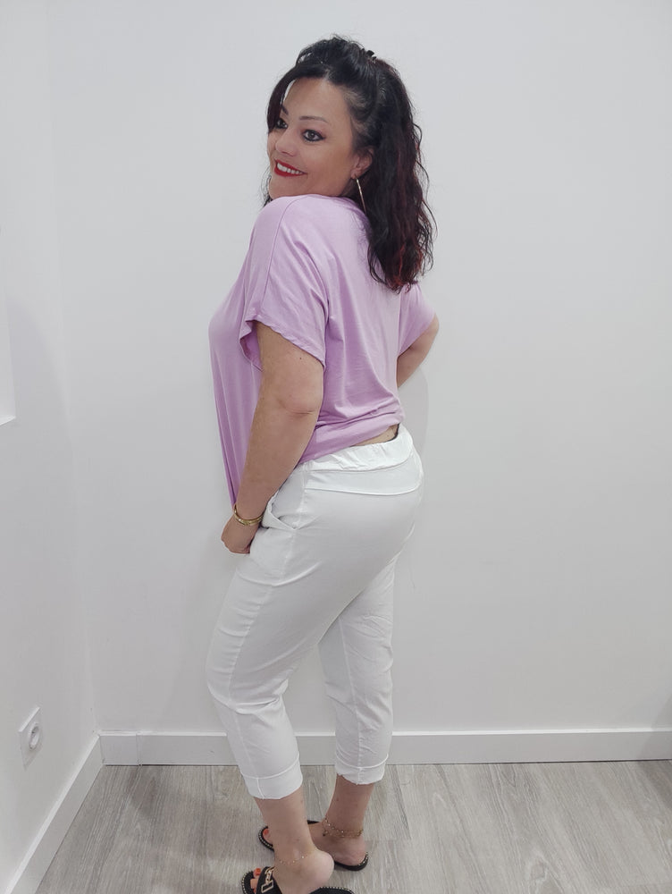 PANTALON MAGIQUE & BLANC