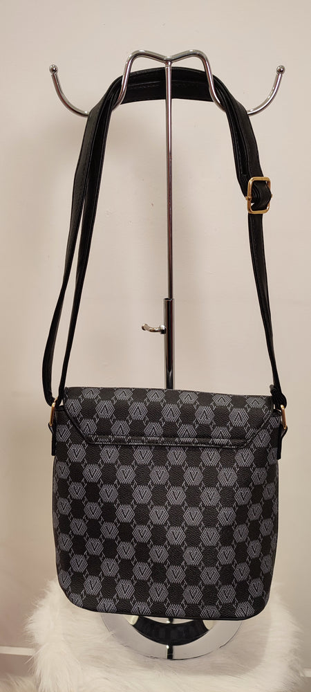 SAC A MAIN GRIS & IMPRIMES