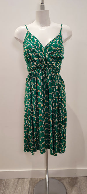 ROBE COURTE A BRETELLES & IMPRIMES