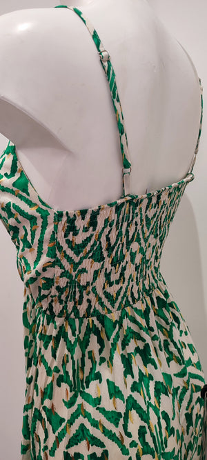 ROBE COURTE A BRETELLES & IMPRIMES