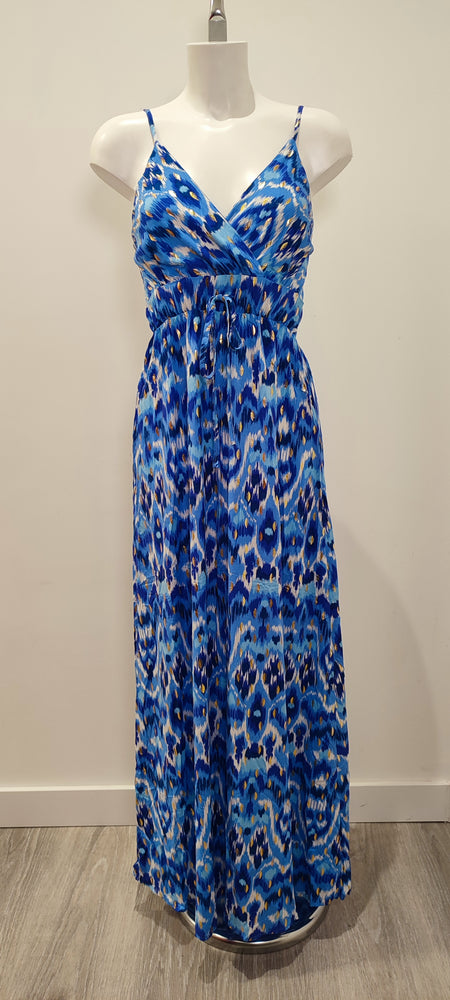 ROBE LONGUE A BRETELLES & IMPRIMES
