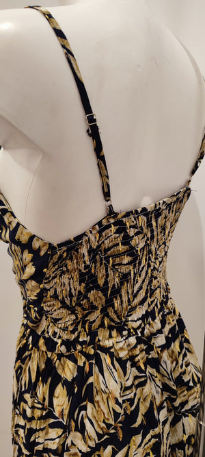 ROBE LONGUE A BRETELLES & IMPRIMES