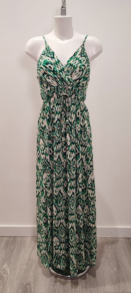 ROBE LONGUE A BRETELLES & IMPRIMES