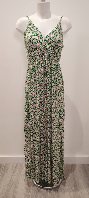 ROBE LONGUE A BRETELLES & IMPRIMES