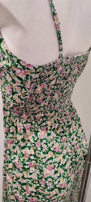 ROBE LONGUE A BRETELLES & IMPRIMES