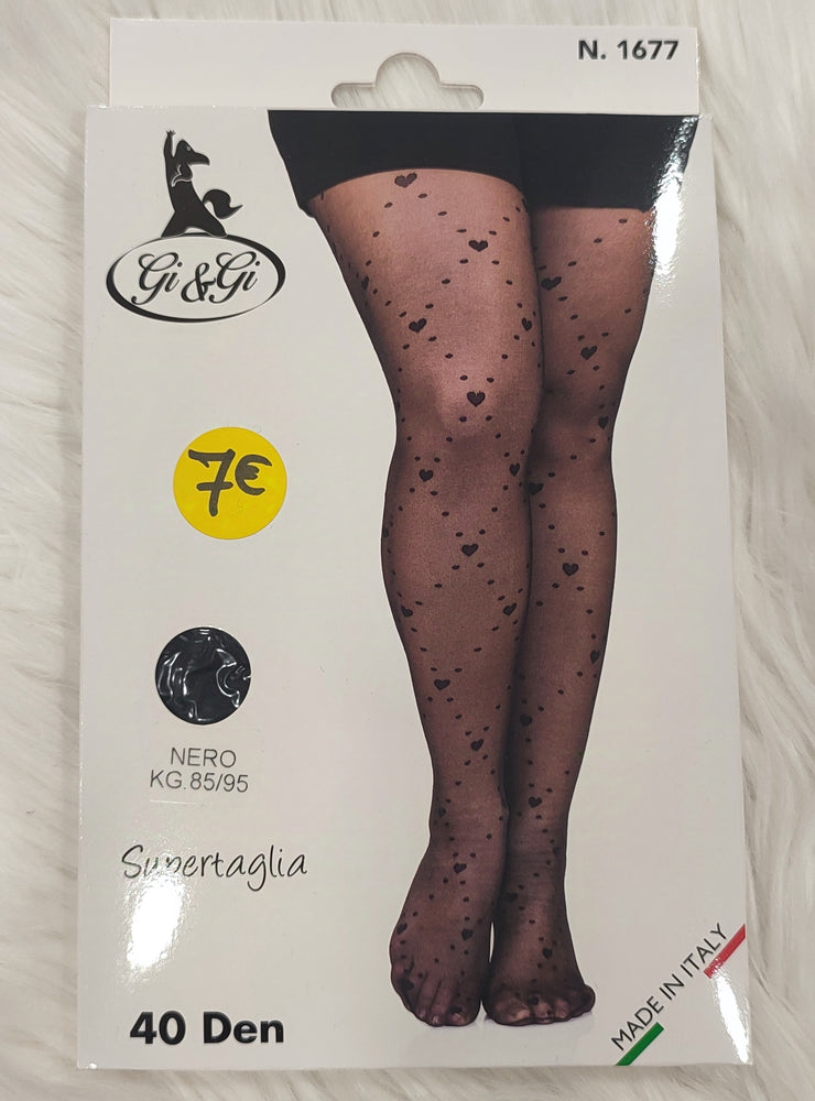 COLLANTS NOIRS & COEURS