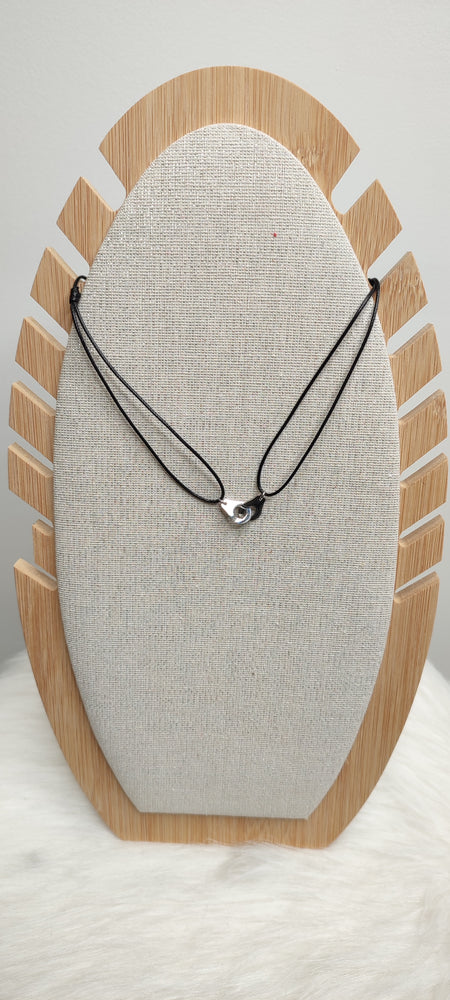 COLLIER FIL MENOTTES & ARGENT