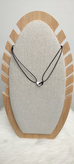 COLLIER FIL MENOTTES & ARGENT