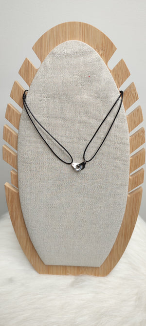 COLLIER FIL MENOTTES & ARGENT