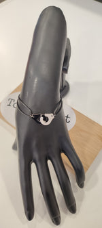 BRACELET FIL MENOTTES & ARGENT
