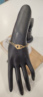 BRACELET MENOTTES & OR