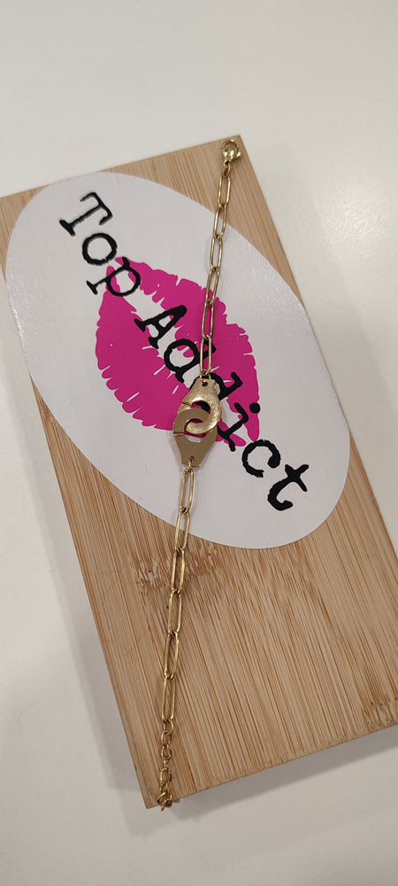 BRACELET MENOTTES & OR