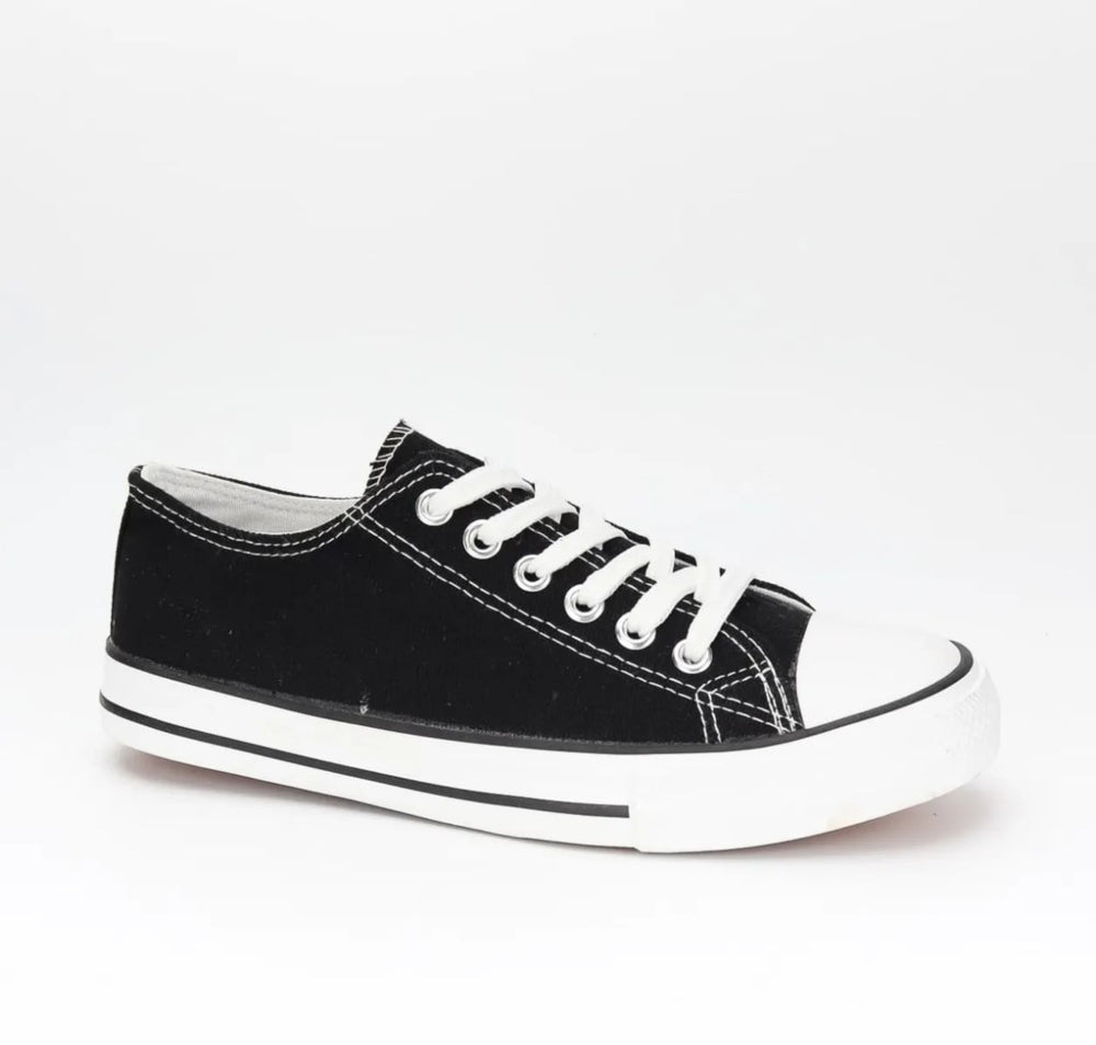 BASKETS TOILE & NOIR