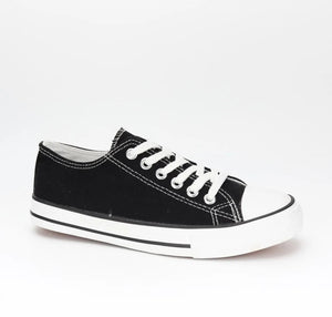 BASKETS TOILE & NOIR