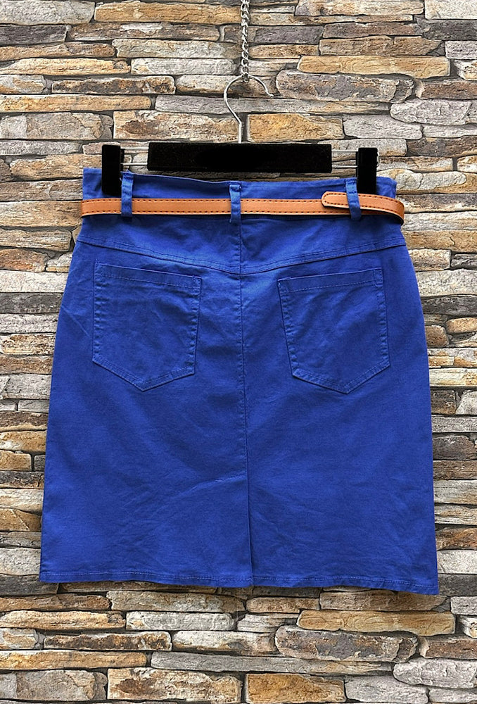 JUPE COURTE & BLEU ROI