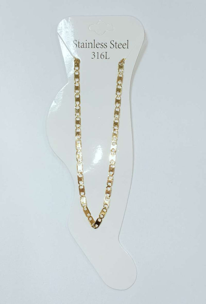 CHAINE DE CHEVILLE MAILLE & OR